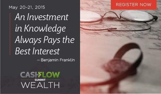 Cash Flow Wealth Summit:  May 20th – 21st, Online
